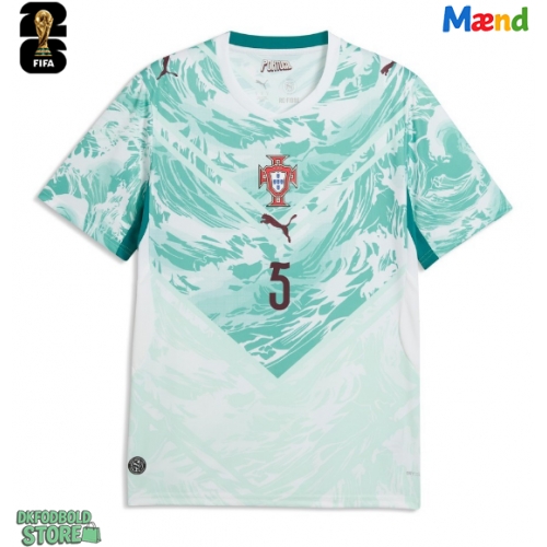 Portugal Diogo Dalot #5 Replika Udebanetrøje VM 2026 Kortærmet